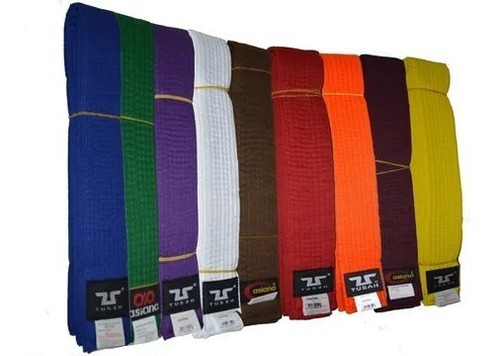 Cintas Para Artes Marciales Varios Colores - Marca Tusah