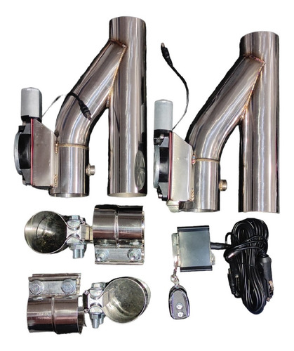 Kit Válvula De Tubo De Escape Electrica Con Control Remoto