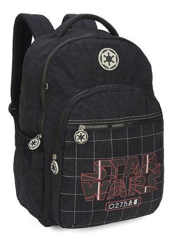 Mochila Masculina Notebook Costas Star Wars Crinkle Grande