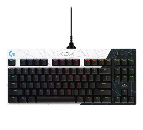 Teclado Gamer Logitech G Pro K/da Sw Gx Tactile Brown