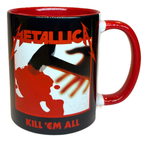 Metallica Taza Kill Em All Heavy Metal