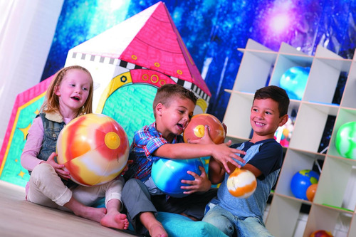 Casa De Juegos Plegable Fun Express Rocket Playhouse Colors