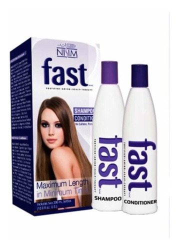 Kit Fast Shampoo + Acondicionador De 300 Ml C/u