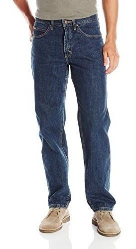 Lee Pantalones De Mezclilla Para Hombre De Corte Recto Ajust