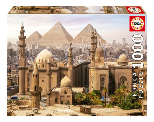 Puzzle Rompecabeza 1000 Piezas El Cairo Egipto Educa