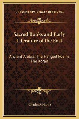 Libro Sacred Books And Early Literature Of The East : Anc...