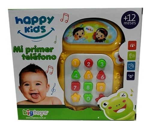 Mi Primer Telefono  Musical  Bebé * Sheshu Toys 