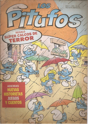 Revista Los Pitufos Nº 2 1994