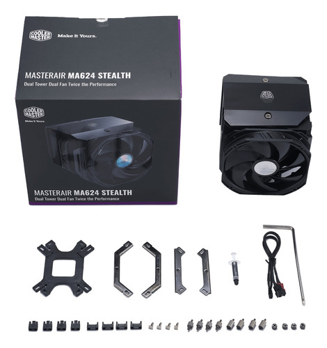 Cooler Cpu Cooler Master Ma624 Stealth Intel Amd