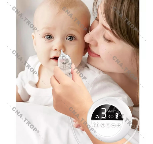 Aspirador Nasal Elétrico Bebê Ns-602 Para Remover Muco Nasal