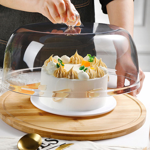 Soporte Para Tartas A Prueba De Polvo Con Cubierta S