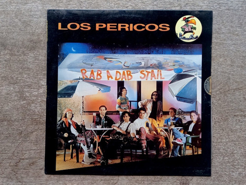 Disco Lp Los Pericos - Rab A Dab Stail (1991) Sellado R45