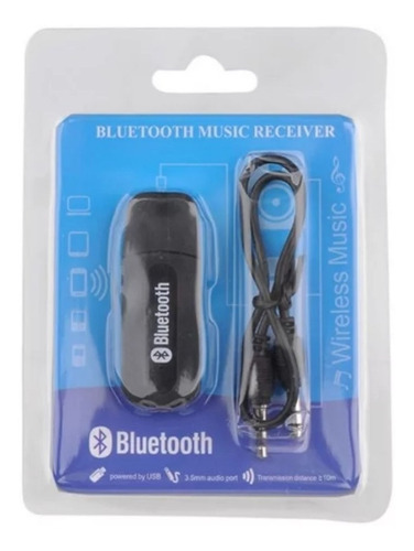 Receptor Bluetooth De Música Jack 3.5ml Usb