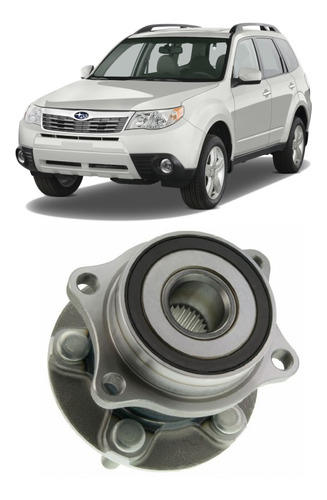 Cubo De Roda Traseira Subaru Forester 2009 Até 2013, Com Abs