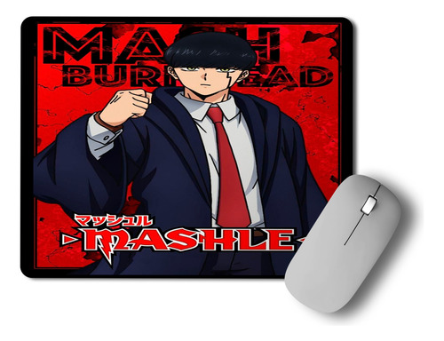 Mousepad Mashle: Magic And Muscles Anime Serie Burnedead