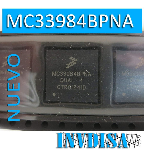 Integrado Automotriz Mc33984bpna Original - N U E Vo