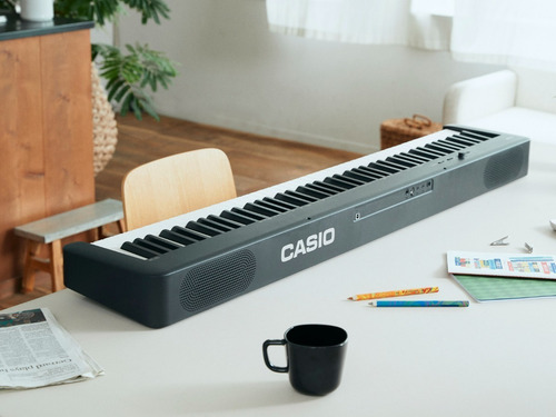 Imagen 3 de 6 de Piano Casio Digital Cdp-s160 Negro