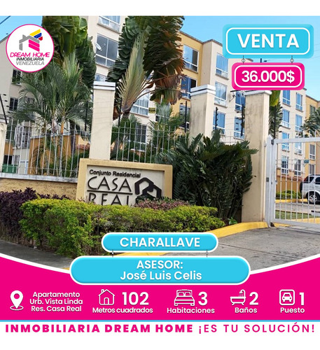 Apartamento En Venta Vista Linda Casa Real, Charallave 