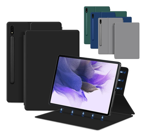 Funda Inteligente Para Samsung Galaxy Tab S8+ Plus S7 Fe 12.