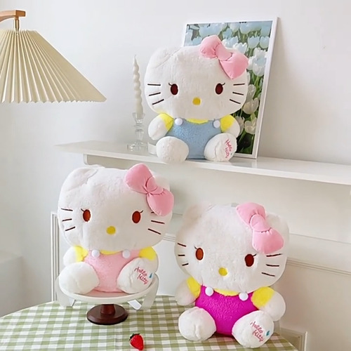 Mochila/bolsa Peluche Kuromi Kawaii De Calidad Lindo Color Hello Kitty Rosa