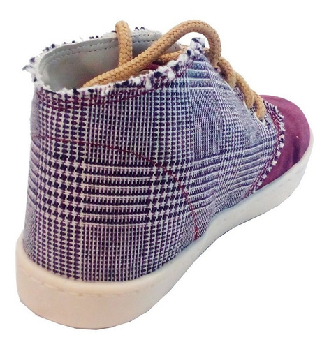 Imagen 5 de 10 de Zapatillas Botitas Niños Marca Small Modelo Nilsen (0836)