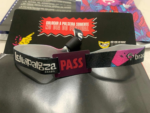 1 Ingresso - Lollapalooza 2021 Pass 3 Dias
