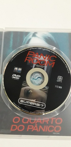 Dvd - O Quarto Do Pânico - Jodie Foster - Semi-novo!!!