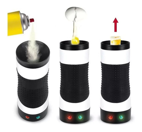 Imagen 8 de 8 de Parrilla Eléctrica Para Cocinar Huevos Eggmaster Blanco