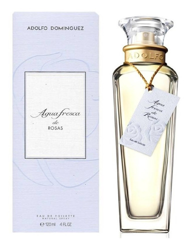 Imagen 1 de 4 de Perfume Adolfo Dominguez Agua Fresca De Rosas 120ml Febo