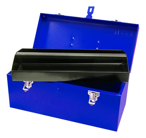 Caja Portaherramientas Metálica Azul 16 X 7 X 7 Urrea