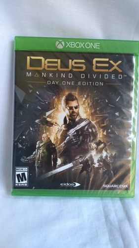 Deus Ex: Mankind Divided - Nuevo Y Sellado - Xbox One