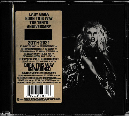 Cd Doble Lady Gaga Born This Way Tenth Anniversary Nuevo