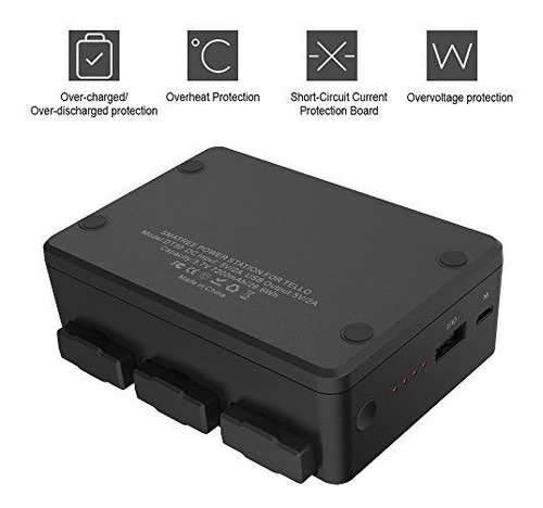 Cargador Smatree Compatible Con Bateria Dji Tello