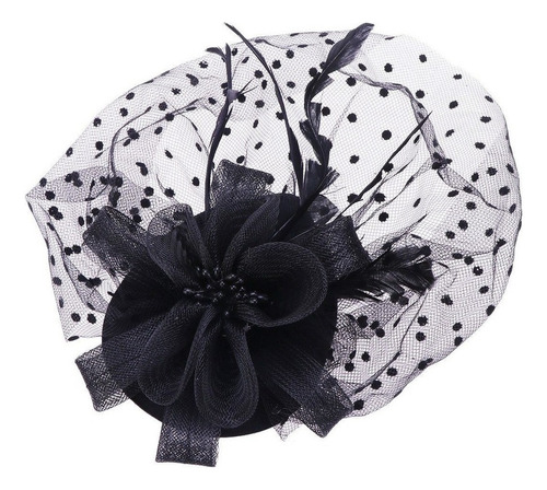 Gorro Con Forma De Plumas For Novia, For Boda, Pinza Para