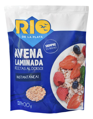 Avena Laminada Instantánea Río De La Plata 400 Grs