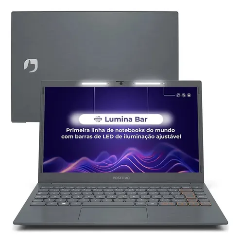 Notebook Positivo Vision C14 Lumina BAR Celeron 4GB 128GB eMMC Te...