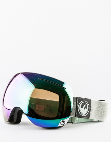 Antiparra Ski/snowboard // Dragon X1 Hone Emerald + Lente