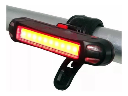 Imagem 5 de 9 de Kit 2x Lanterna Bike Sinalizador Traseiro Farol Recarregavel