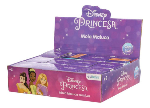 Mola Maluca Princesas Com Luz Display Com 12 Unidades