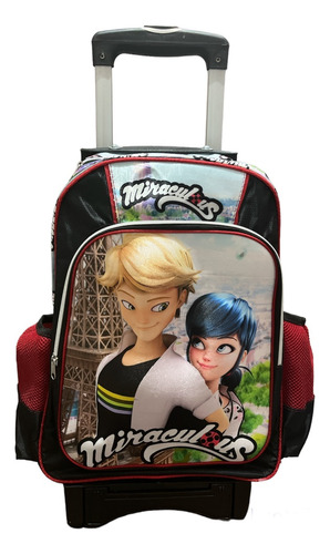 Mochila Con Carrito Para Niñas De Primaria 3 D  (Reacondicionado)