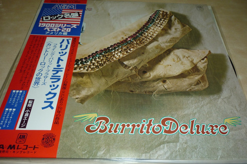 Flying Burrito Bros Deluxe Vinilo Japon 10 Puntos Obi Insert