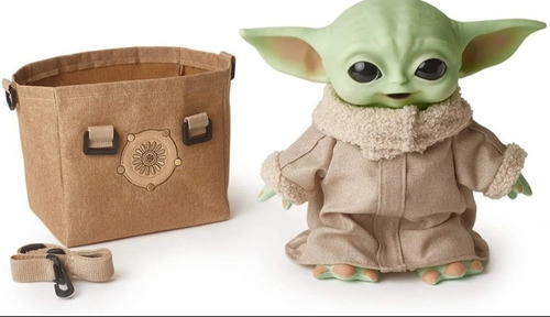 Baby Yoda Con Mochila Y Sonidos Star Wars The Child