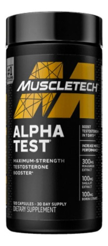 Alpha Testosterone Booster Original Muscletech 