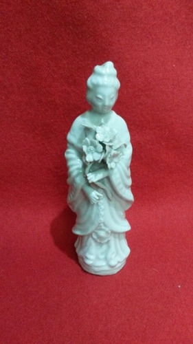 Figuras Orientales Porcelana Blanc De Chine Cod 28624