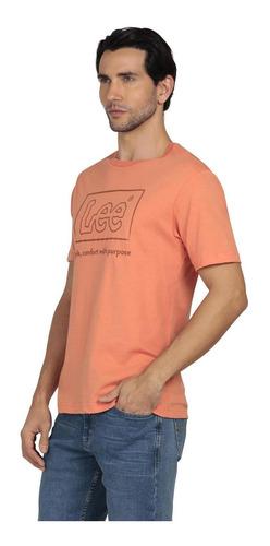 Imagen 2 de 5 de Playera Lee Hombre Manga Corta 29m2