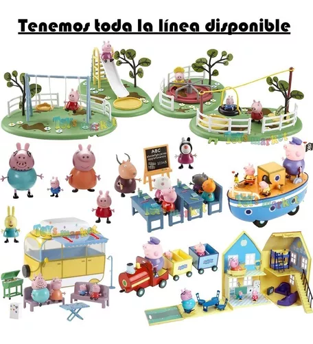 Casa Peppa Pig Incluindo Peppa Suzy And George - Miami Outlet Importados