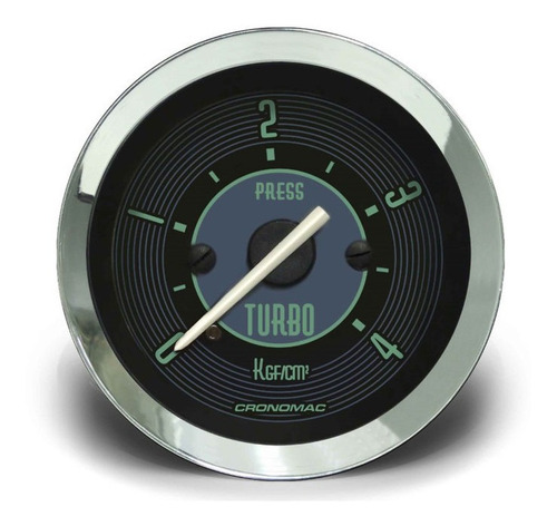 Relógio Pressão Turbo 52mm Mec 4kg Vw Fusca/ Kombi/ Brasilia