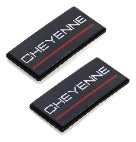 Cheyenne - Placa De Identificación Lateral De Repuesto Para 