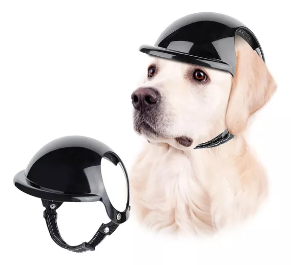 Casco Grande Para Perros, Casco De Moto Para Mascotas