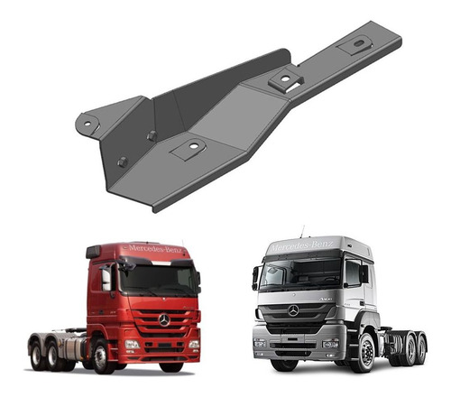 Suporte Estribo Cabine Mb Actros 2646- 2011 2012 Traseiro Le